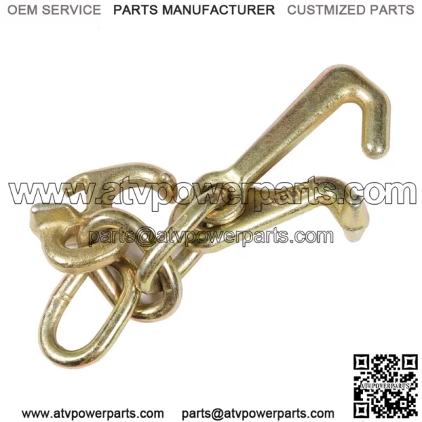 4 RTJ Cluster Hooks Wrecker Tow Truck Towing Car Hauler Trailer Auto Body Hook - Image 3
