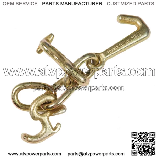 4 RTJ Cluster Hooks Wrecker Tow Truck Towing Car Hauler Trailer Auto Body Hook - Image 5