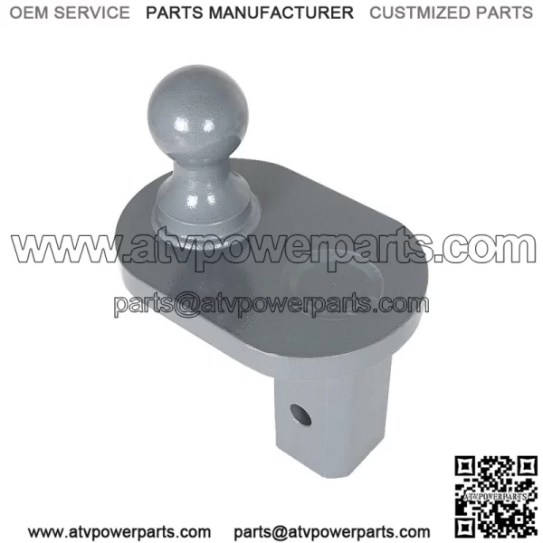 Steel Trailer Hitch with 2-5/16" Ball Heavy Duty 4" Offset Extender GNXA4085 - Image 2