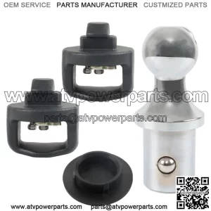 For Ford F250 F350 F450 Silver 30137 Gooseneck Trailer Hitch Accessory Kit