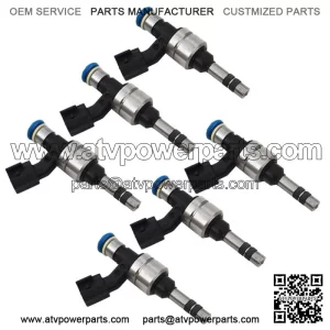 6X Fuel Injectors For GMC Buick LaCrosse Chevrolet Cadillac CTS 3.0L V6