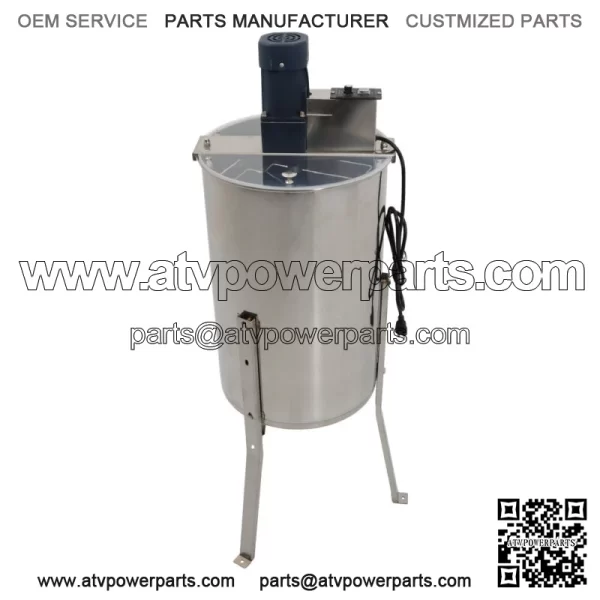 Electric Honey Extractor Stainless Steel Power Beekeeping Extractor 2/4 Frames - Image 3