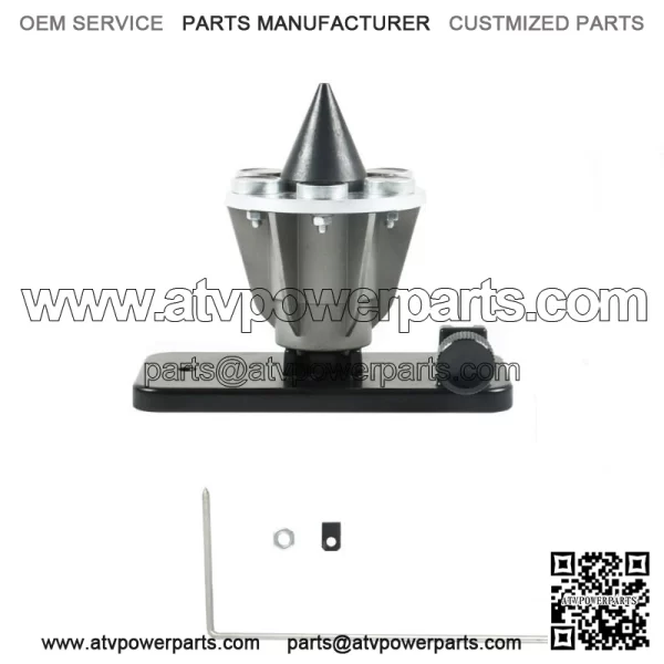 42-047 Black Precision Blade Balancer For All Lawn Mower Blades Black 339075B