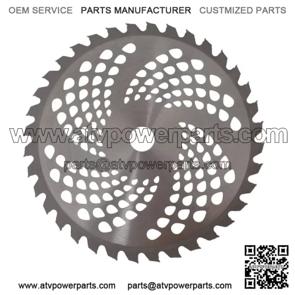 2 Pack Carbide Tip Brush Blades Fit For Cutter Trimmer Weed Eater 9" x 36T - Image 4