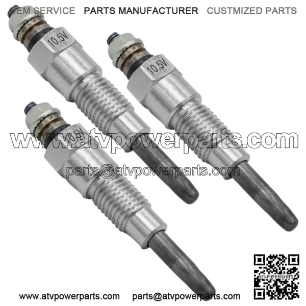 Glow Plug For Kubota KH170 KH28 KH60 KH90 Excavator L2050DT L2050F