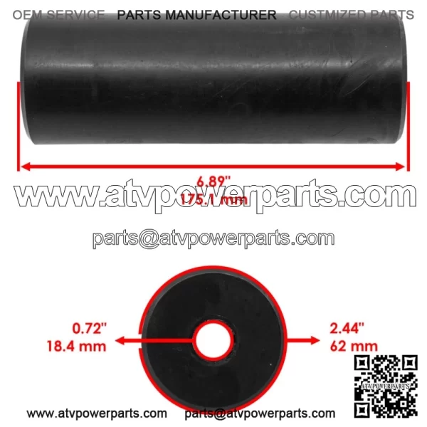 Deck Wheel Roller for John Deere Z530R Z535M Z540M Z540R Z545R ZTrak - Image 2