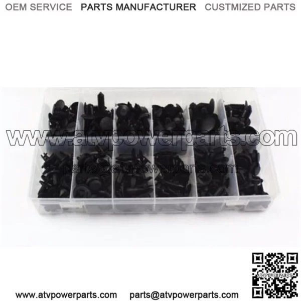 192 Clip Automotive Push Pin Retainer Assortment Kit For Toyota Honda GM Ford - Image 2
