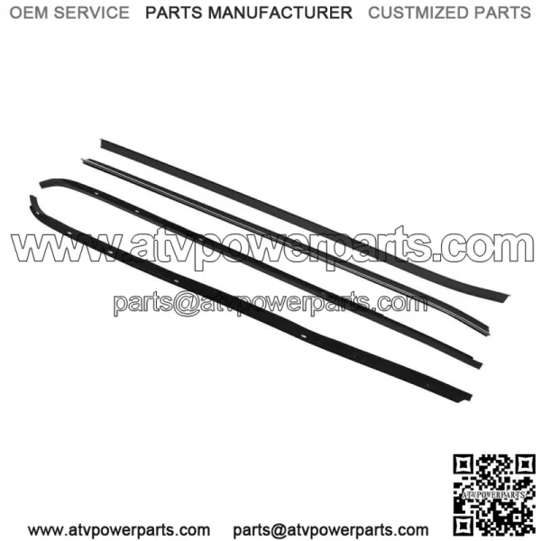 Window Sweeps Felts Kit Set Of 4 For 1970-1981 Chevy Camaro/Pontiac Firebird - Image 2