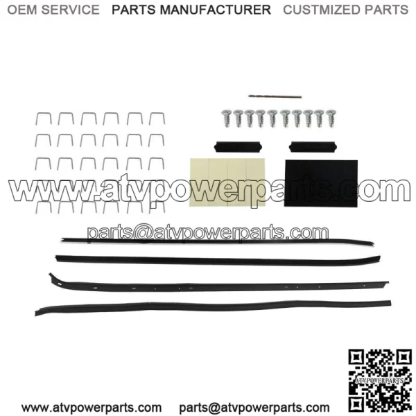 Window Sweeps Felts Kit Set Of 4 For 1970-1981 Chevy Camaro/Pontiac Firebird - Image 3