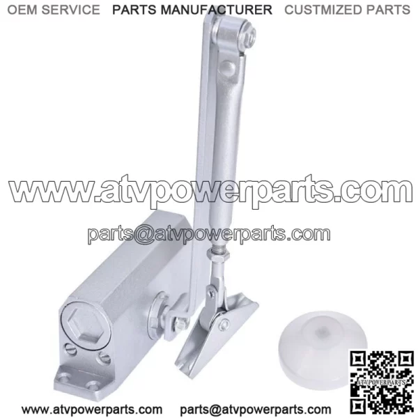 2x 25-45KG Universal Hardware Heavy-Duty Commercial Door Closer Aluminum - Image 5