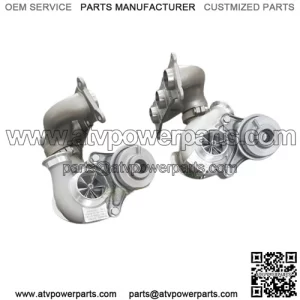 TD04-19T 6+6 V4 Turbochargers for BMW N54 135i 535i 535xi E60 E88 E89 Z4 3.0L
