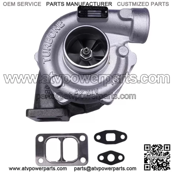 Turbocharger E6NN6K682BA for Ford New Holland Tractor 6610 6810 7600 7610 7710 - Image 2
