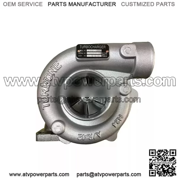 TA3103 Turbocharger 6205-81-8110 for Komatsu PC100 PC120 PC100-5 Engine S4D95L - Image 2