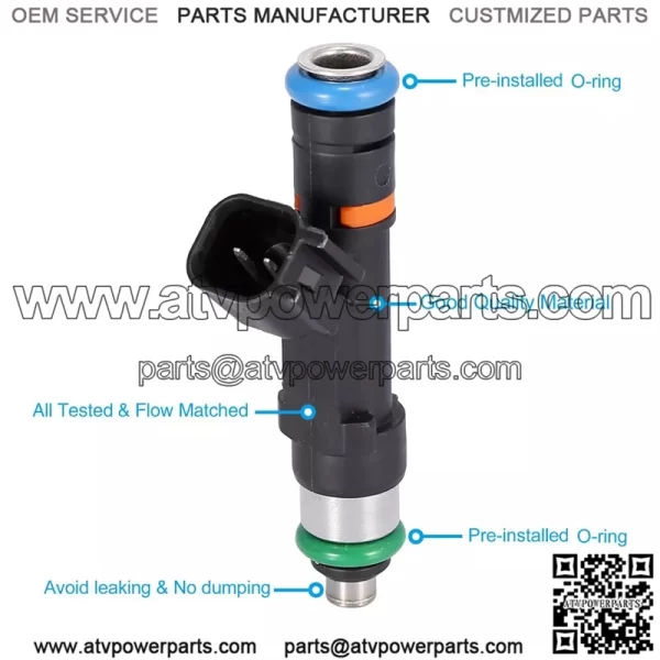 0280158179 Flow Matched Fuel Injector for Ford C-Max 2.0L for Ford Focus 2.0L - Image 2