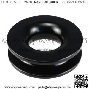 Winch recovery ring # black