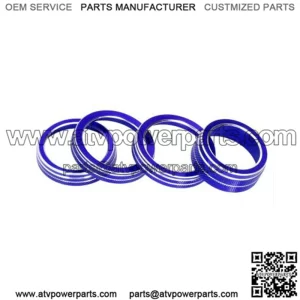 18-21JL/JLU Wrangler knob switch decorative ring #blue