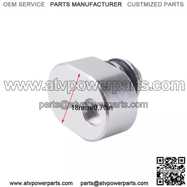 BMW E90 swirl flap remover plug aluminum parts - Image 3