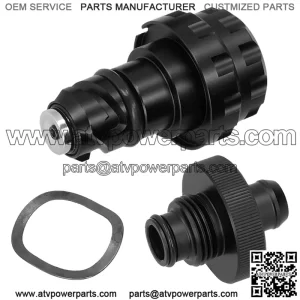 15-21 F150 Oil Drain #Black