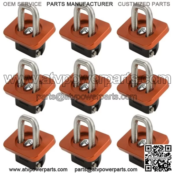 07-21 Chevrolet Lock 9 Pack #Orange
