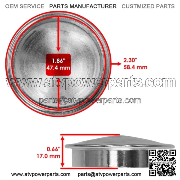484195 Grease Caps For Scag SCZ48V-22FX SCZ48V-23CV SCZ52V-25CV Cheetah - Image 2