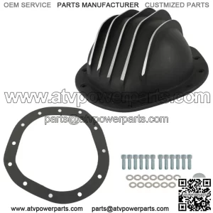 For GM Chevy C10 8.75" Truck Aluminum Differential Rear Balck End Cover 12 Bolt