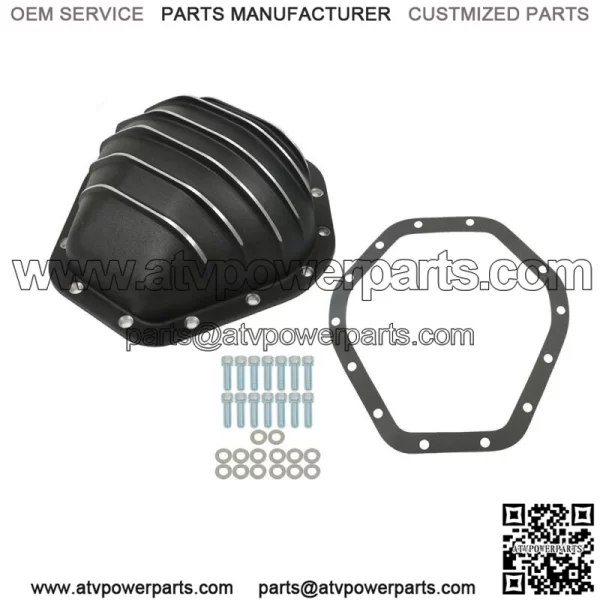 For Chevy GMC 10.5in 14Bolt 10.5?? Rear Aluminum Differential Cover Gasket &Bolts