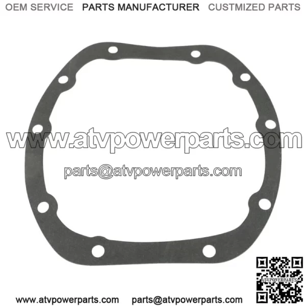 For Jeep Dana 25 27 30 10-Bolt Differential Cover with Gasket & Drain Plug Rear - Image 2