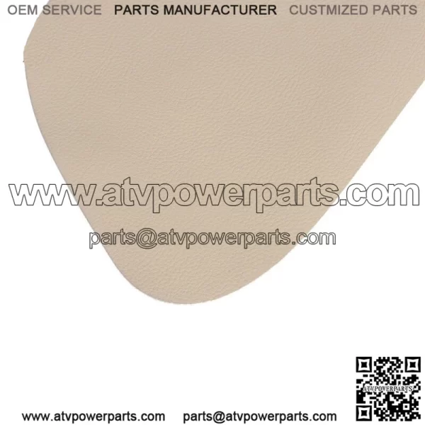 1pair Car Front Door Panels Armrest Cover Beige for Honda Accord Sedan 2008-12 - Image 4