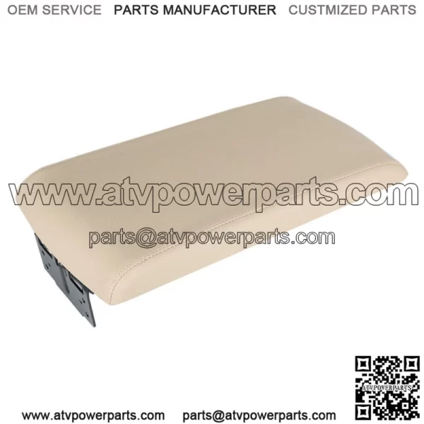 Beige Fit For 2013 2014-2017 Ford Flex Tan Center Console Lid Armrest Kit Cover - Image 4