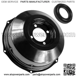 Rear Brake Drum Cover & Seal For Honda Fourtrax 300 TRX300FW 4x4 1988-1996