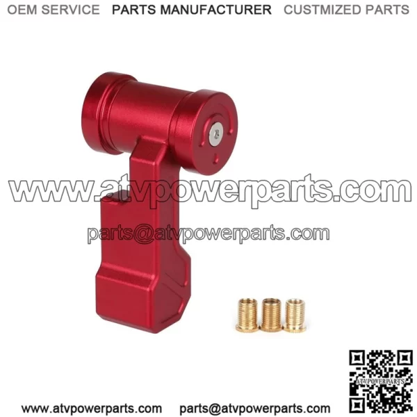 Universal aircraft gear knob short #red
