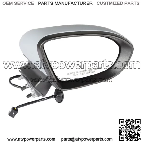 Passenger Mirror View Side Right Hand For 2016-2019 Chevrole Cruze GM1321541 - Image 3