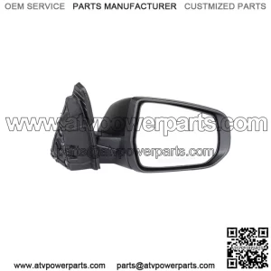 Passenger Side Mirror Heated  For 2016-2021 Chevy Malibu L LS GM1321558 Black