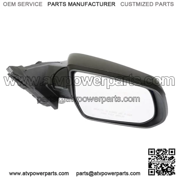 Passenger Side Mirror Heated  For 2016-2021 Chevy Malibu L LS GM1321558 Black - Image 3