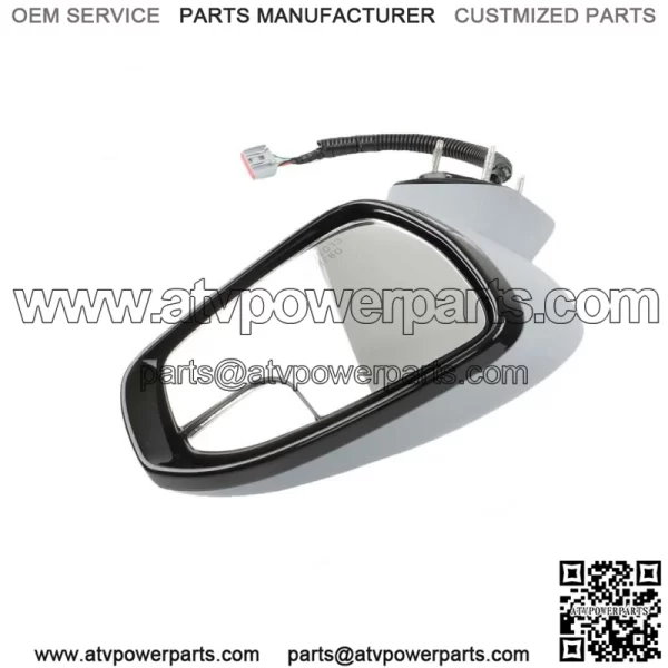 Right Side Power Mirror For 2013-2016 Ford Fion Manual Fold Heated Paintable - Image 2