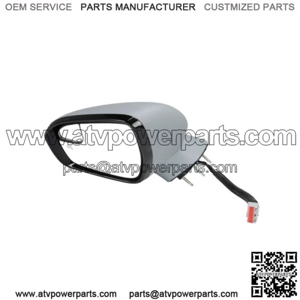 Power View Mirrors Driver Side For 13-14 Ford Fion 7PIN Manual Fold Paintable - Image 2