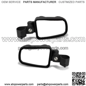 UTV/ATV Rearview Mirror Large Field Mirror With 2" Bracket For All Mountain Bike