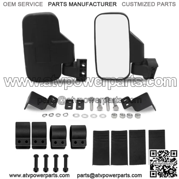 UTV ATV Rearview Mrror Side Set Rearview