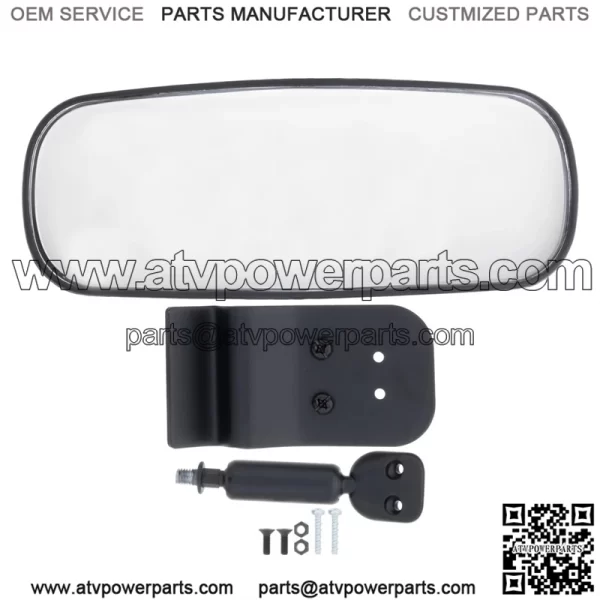Polaris 2889220 Weatherproof Convex Rear view Mirror Kit Durable Construction  OEM