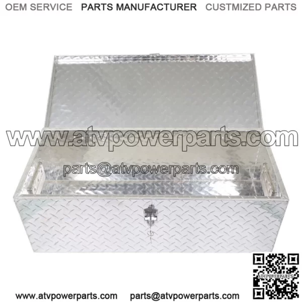 20" Heavy Duty Diamond Plate Tool Box Chest Box Truck Bed RV Trailer