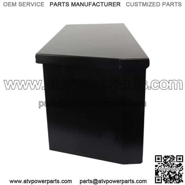 Trailer Tongue Box 2.31cu.ft Trailer Tool Box Black Steel 35 x 12.2 x 11.8 inch - Image 4