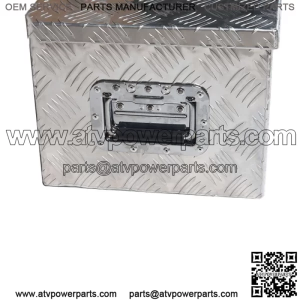 39" x 13" x 10" Tool Box For Trailer Camper Flatbed Pickup Underbed Storage - Image 3
