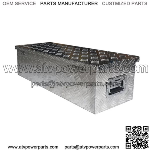 39" x 13" x 10" Tool Box For Trailer Camper Flatbed Pickup Underbed Storage - Image 4