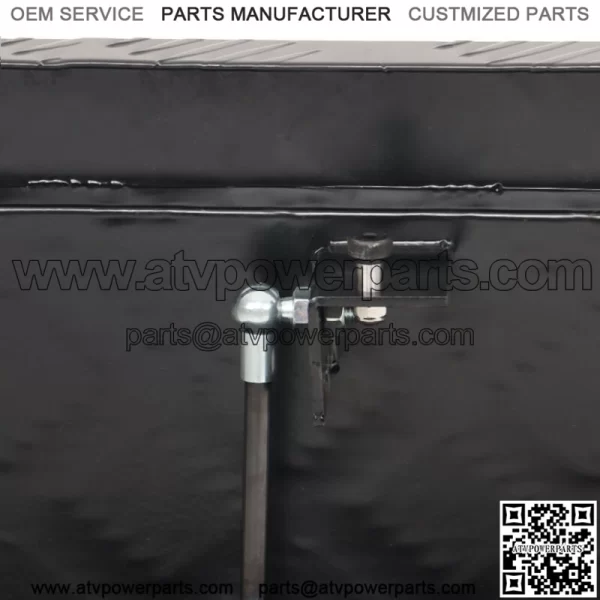 39" x 16.5" x 12" Aluminum Alloy Tool Box with single strut w/Lock & Keys - Image 5