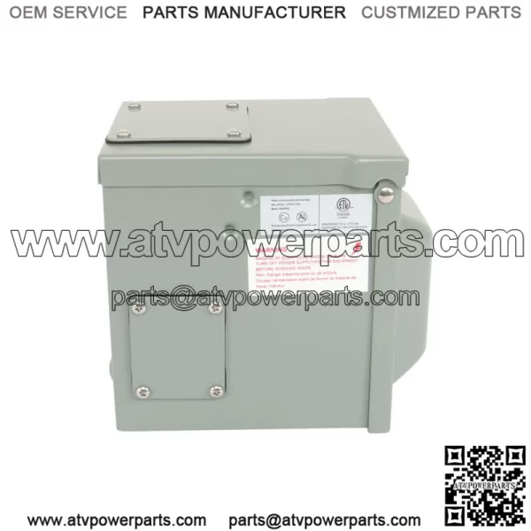 For Welder RV 50A NEMA 6-50R Outlet Box 250 Volt Enclosed Lockable Weatherproof - Image 4