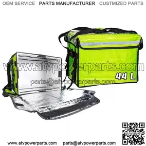 Food Delivery Box For Motorcycles Scooters 44L(Green)
