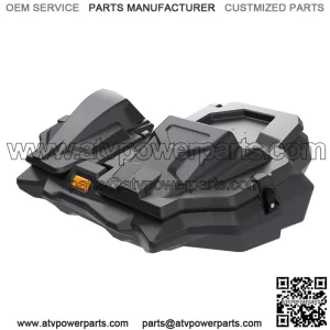 Box rear Can-am maverick X3 with rubber lock