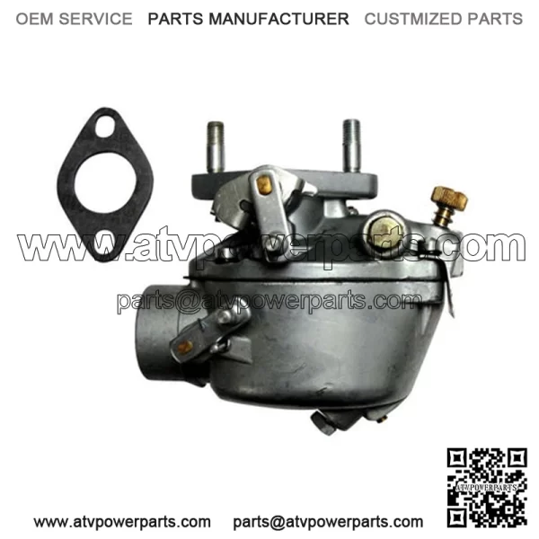 New EAE9510C Carburetor - Marvel Schebler Design - Fits Ford NAA Jubilee + Gaske