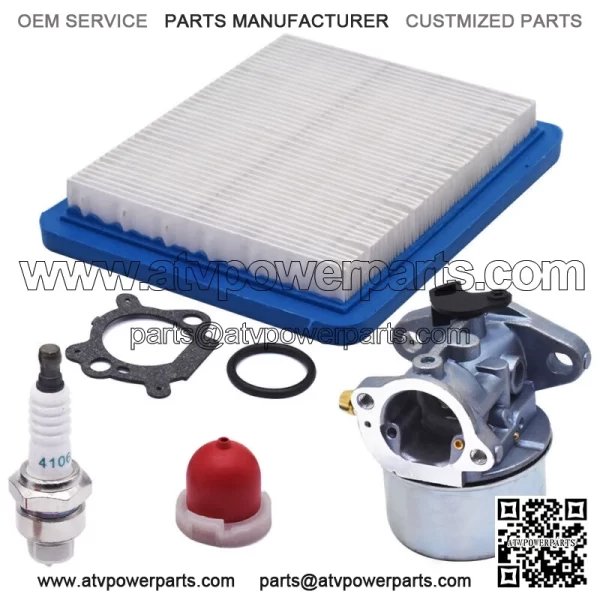 For Craftsman New Carburetor Kit 917.376654 6.5 hp 625 Series 22" - Image 2