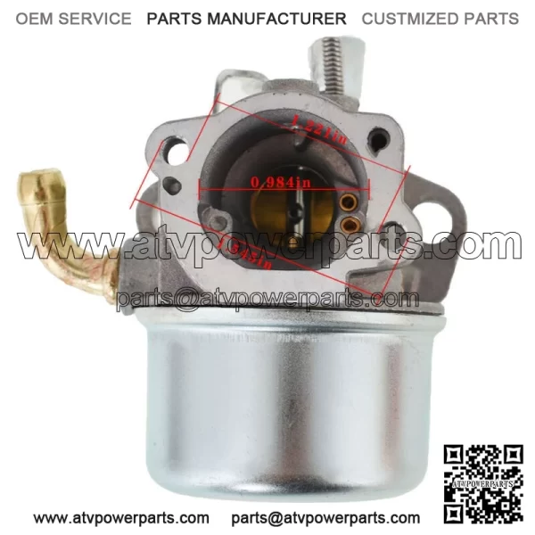 Carburetor W/Gasket Air Filter For Craftsman Tiller Intek 190 6 HP 206 5.5hp Eng - Image 2